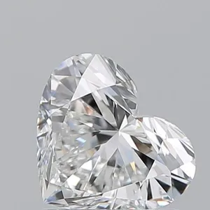 1.01ct HEART F VVS1 Natural diamond