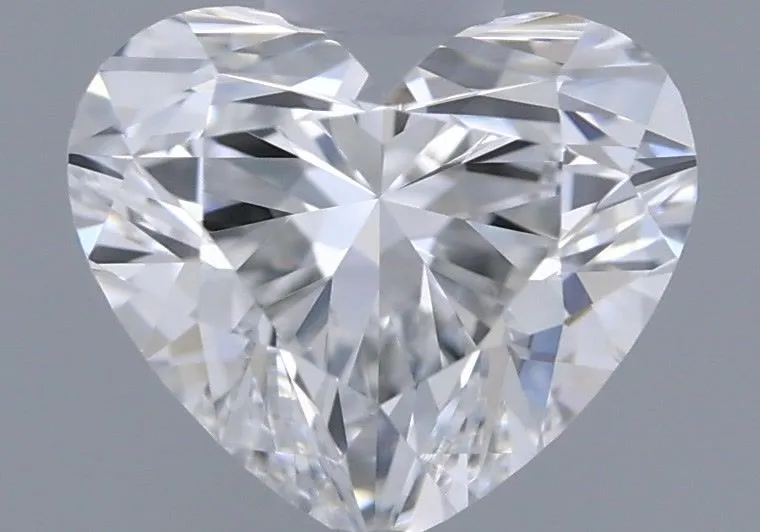 0.52ct HEART E VVS1 Natural diamond