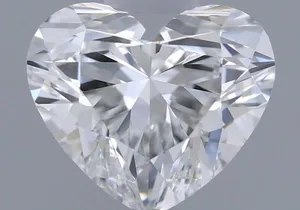 0.52ct HEART E VVS1 Natural diamond