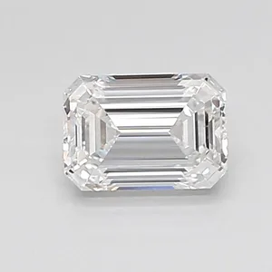 0.61ct EMERALD D VVS1 Lab diamond