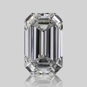 0.7ct EMERALD F VVS2 Natural diamond