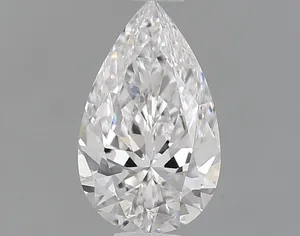 0.8ct PEAR D VVS2 Lab diamond