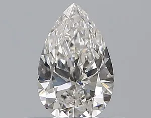 0.37ct PEAR F VS1 Natural diamond