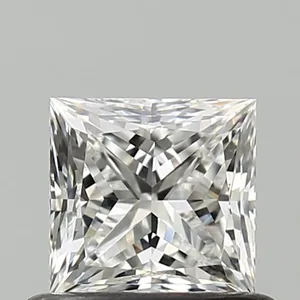 0.6ct PRINCESS F VVS1 Natural diamond