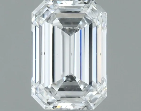 0.6ct EMERALD D VS2 Natural diamond