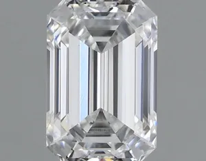 0.63ct EMERALD D VVS2 Lab diamond