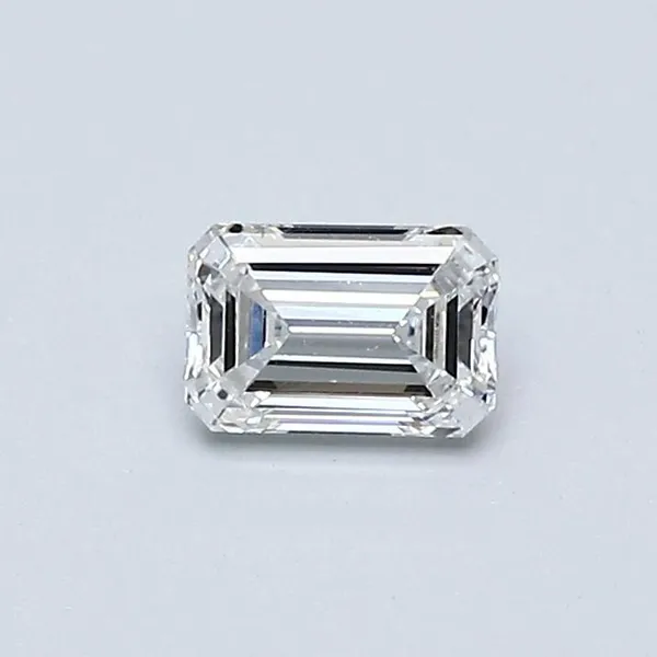 0.32ct EMERALD D VS2 Natural diamond