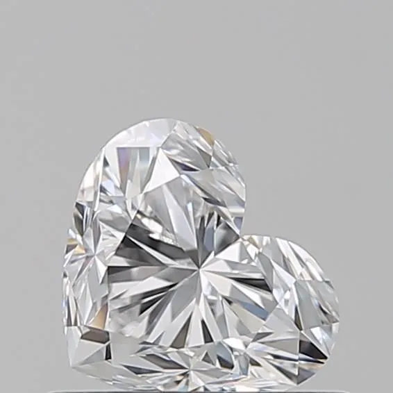 0.59ct HEART D VVS2 Natural diamond