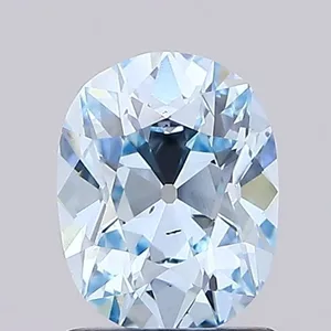 1.16ct CUSHION Fancy Intense Blue VS2 Coloured Lab diamond