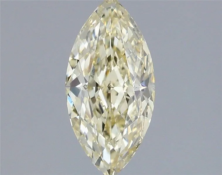 1.03ct MARQUISE Fancy Light Yellow VS1 Coloured Lab diamond