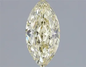 1.03ct MARQUISE Fancy Light Yellow VS1 Coloured Lab diamond