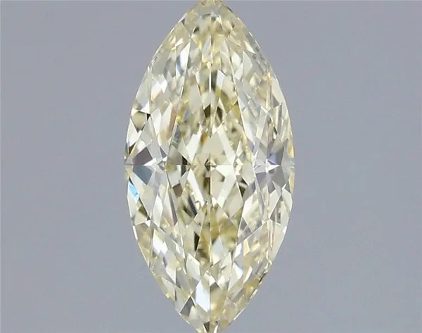 1.03ct MARQUISE Fancy Light Yellow VS1 Coloured Lab diamond