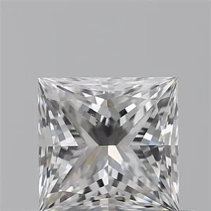 0.7ct PRINCESS E VS2 Natural diamond