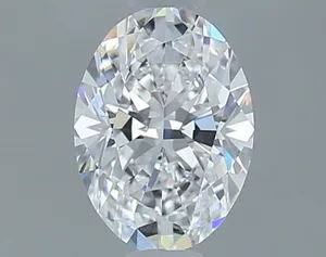 0.5ct OVAL D VVS2 Natural diamond