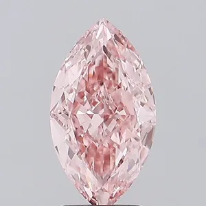 2.79ct MARQUISE Fancy Vivid Pink VS1 Coloured Lab diamond
