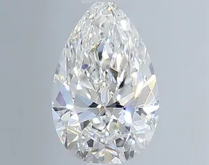 0.41ct PEAR F VVS2 Natural diamond