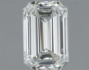 0.61ct EMERALD H VVS2 Natural diamond