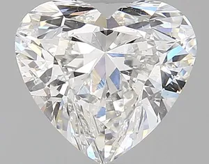 1ct HEART F SI2 Natural diamond