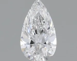 0.3ct PEAR D VVS1 Natural diamond