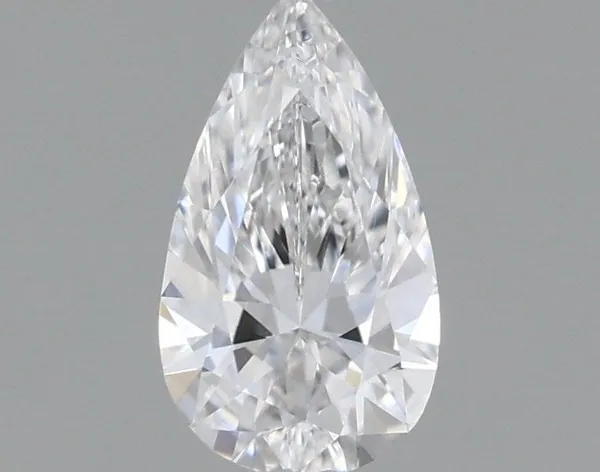 0.3ct PEAR D VVS1 Natural diamond