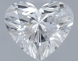 0.74ct HEART E VVS2 Natural diamond