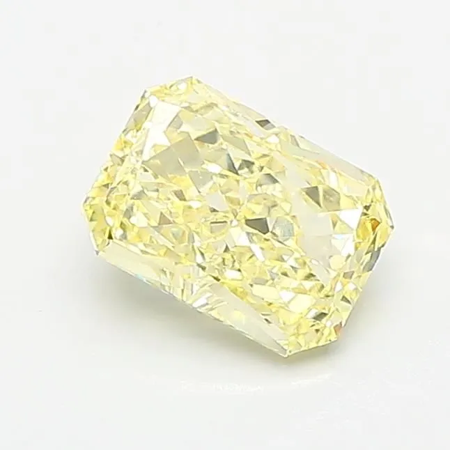 1.06ct RADIANT Fancy Yellow VS1 Coloured Lab diamond