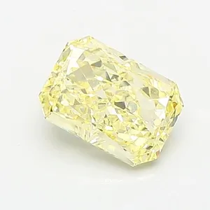 1.06ct RADIANT Fancy Yellow VS1 Coloured Lab diamond