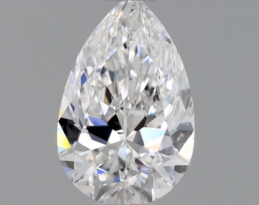 0.32ct PEAR D VVS2 Natural diamond