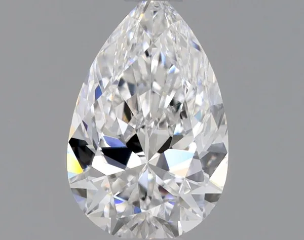 0.32ct PEAR D VVS2 Natural diamond