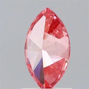 1.02ct MARQUISE Fancy Vivid Pink VS1 Coloured Lab diamond