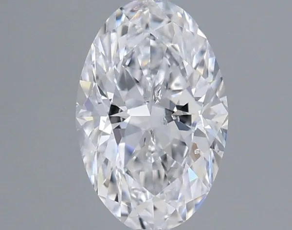 0.6ct OVAL D SI2 Natural diamond