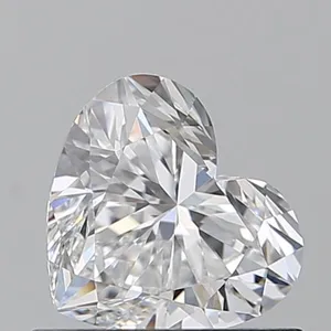 0.7ct HEART E VS2 Natural diamond
