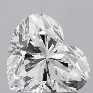 1.25ct HEART D VS1 Lab diamond