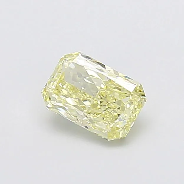 1.01ct RADIANT Fancy Light Yellow VS1 Coloured Lab diamond