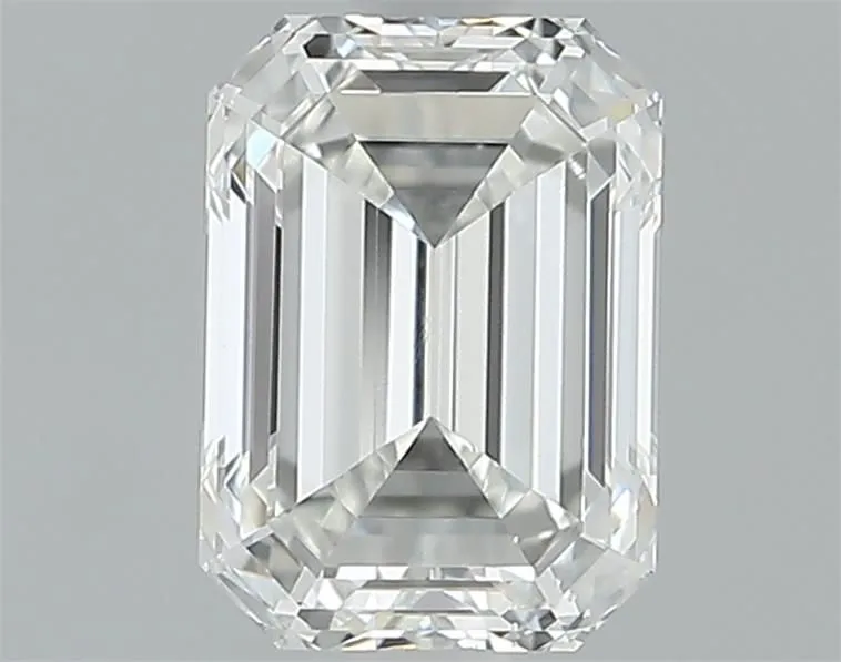 0.60ct EMERALD F VS2 Natural diamond
