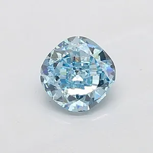 1.02ct CUSHION Fancy Intense Blue VS1 Coloured Lab diamond