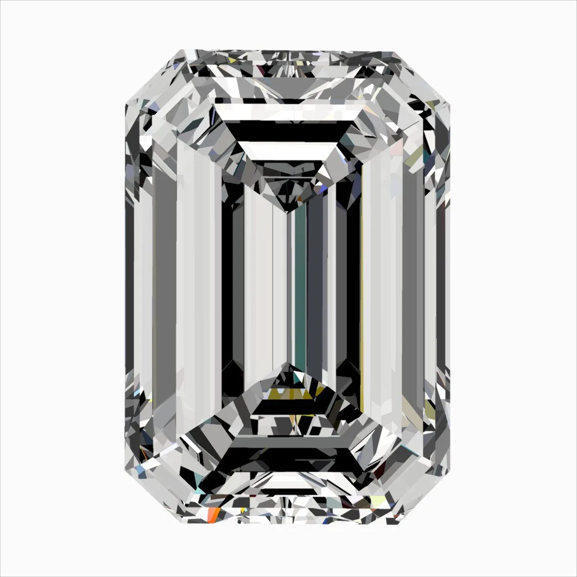 0.30ct EMERALD G VVS2 Natural diamond