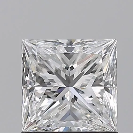 1.01ct PRINCESS F VVS2 Natural diamond
