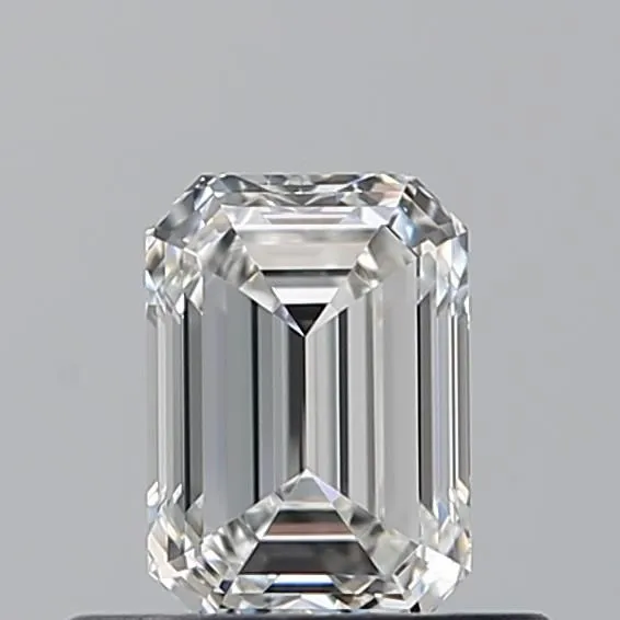 0.5ct EMERALD F VVS1 Natural diamond