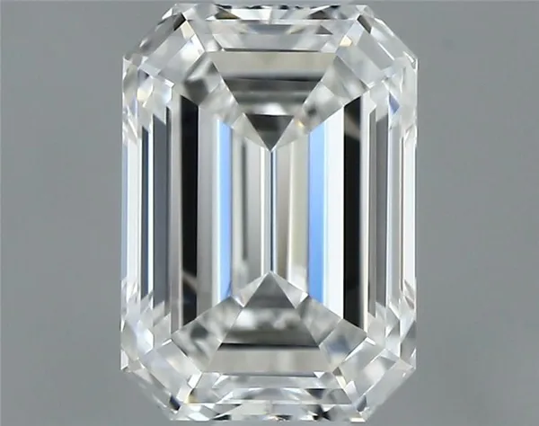 0.5ct EMERALD F VS1 Natural diamond