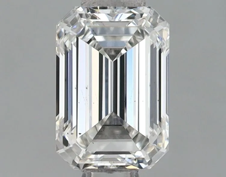 0.81ct EMERALD F VS2 Lab Grown diamond