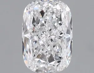 0.93ct CUSHION D VVS1 Lab diamond