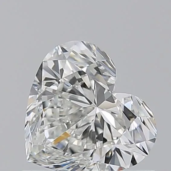 0.71ct HEART H VVS2 Natural diamond