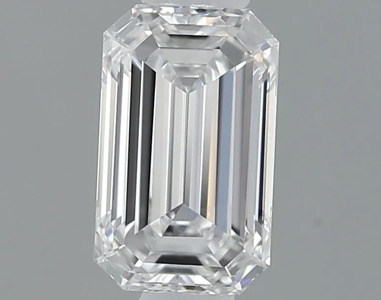0.53ct EMERALD D VVS2 Lab Grown diamond