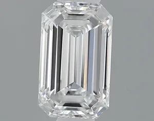 0.53ct EMERALD D VVS2 Lab diamond
