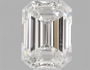 0.3ct EMERALD F SI1 Natural diamond