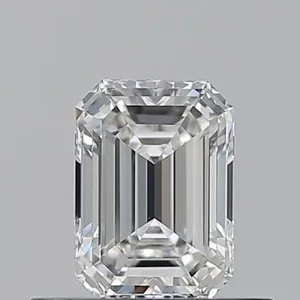 0.5ct EMERALD F VVS2 Natural diamond
