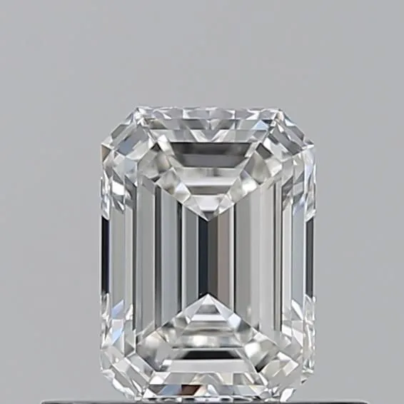 0.5ct EMERALD F VVS2 Natural diamond