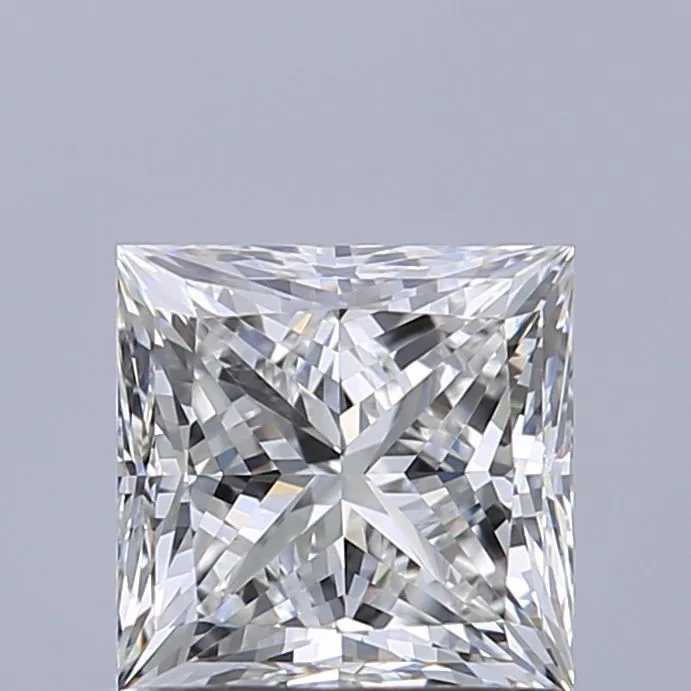 0.91ct PRINCESS F FL Natural diamond
