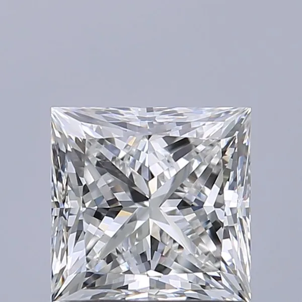 0.91ct PRINCESS F FL Natural diamond